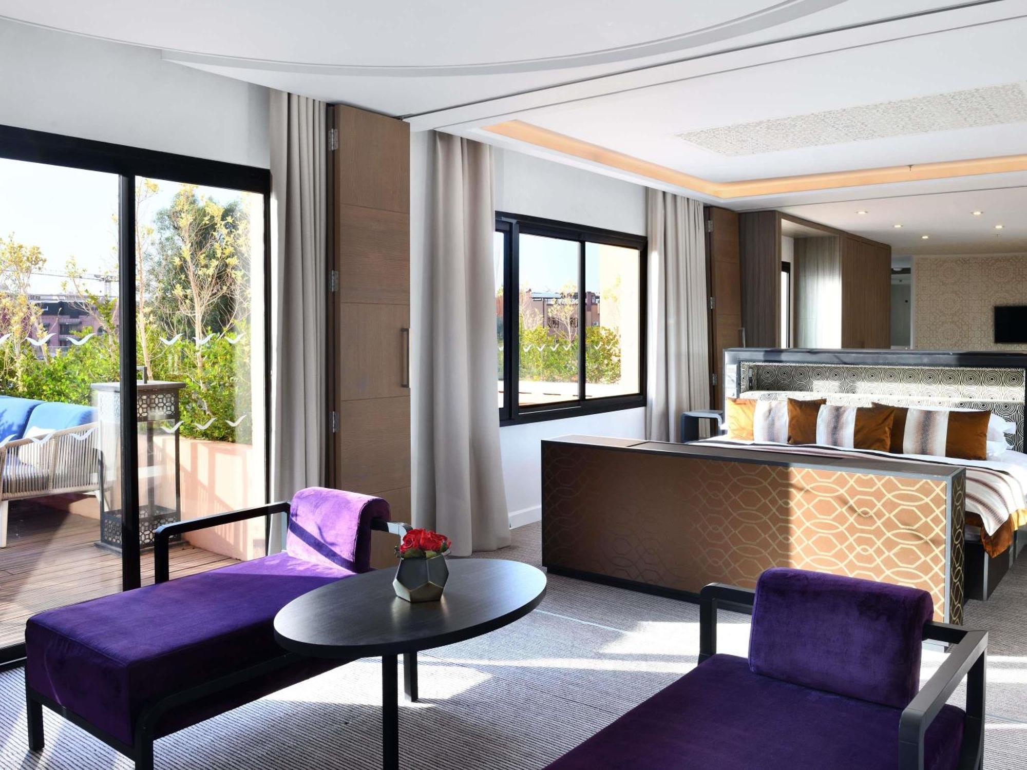 Two-Bedroom Penthouse Living Room Private Pool